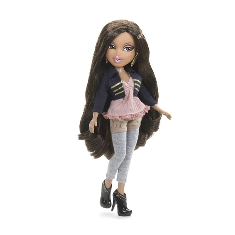 Высокое качество Bratz платье Кукла уличная красивая девушка Yasmin лучший подарок для девочки