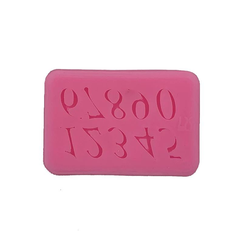 

Silicone Number Molds 0-9 Arabic Number Cake Mold Baking Mold for Birthday Cake Number Shaped Moldes Chocolate Moulds