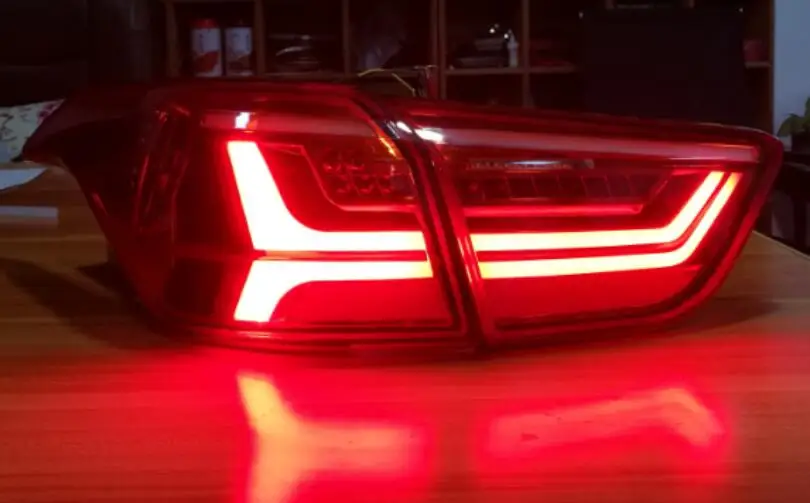 Автомобиль Stlying задний фонарь задние фонари автомобиля изменен для Хендай IX25 2шт Автомобиль Stlying задний фонарь задние фонари автомобиля изменен для Хендай IX25 2шт