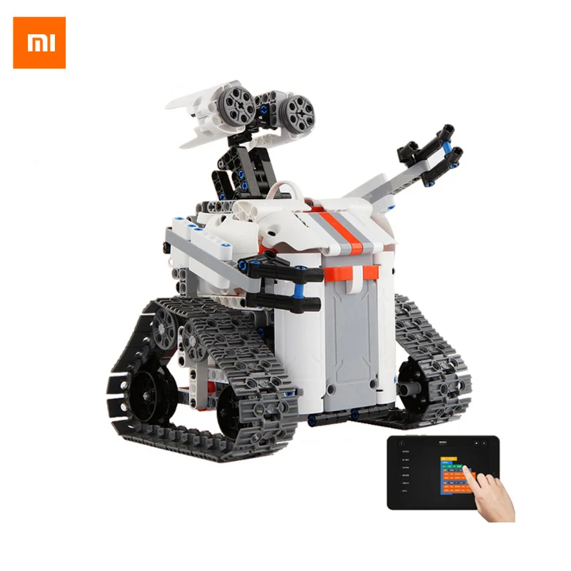 Xiaomi Mitu умный робот танк Mecha гусеничная База Bluetooth Мобильный пульт дистанционного