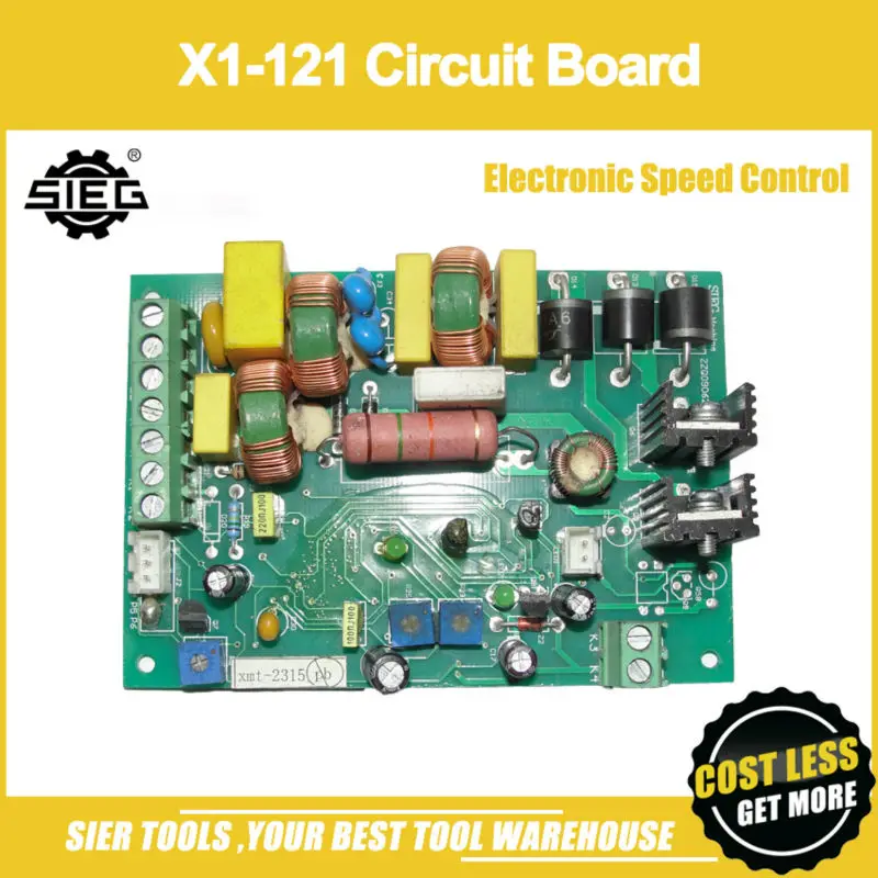 

Free Shipping!/X1-121 Electronic Speed Control Circuit Board/SIEG X1/M1/SX1 Accessory