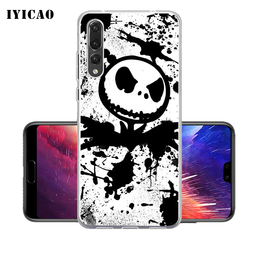 IYICAO Кошмар перед Рождеством Мягкий силиконовый чехол для телефона Huawei P30 P20 Pro P10 P9