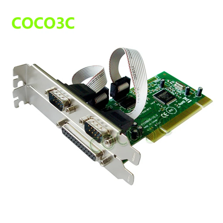 Комбинированный 2 серийный + 1 параллельный контроллер IEEE 1284 PCI плата RS 232 com