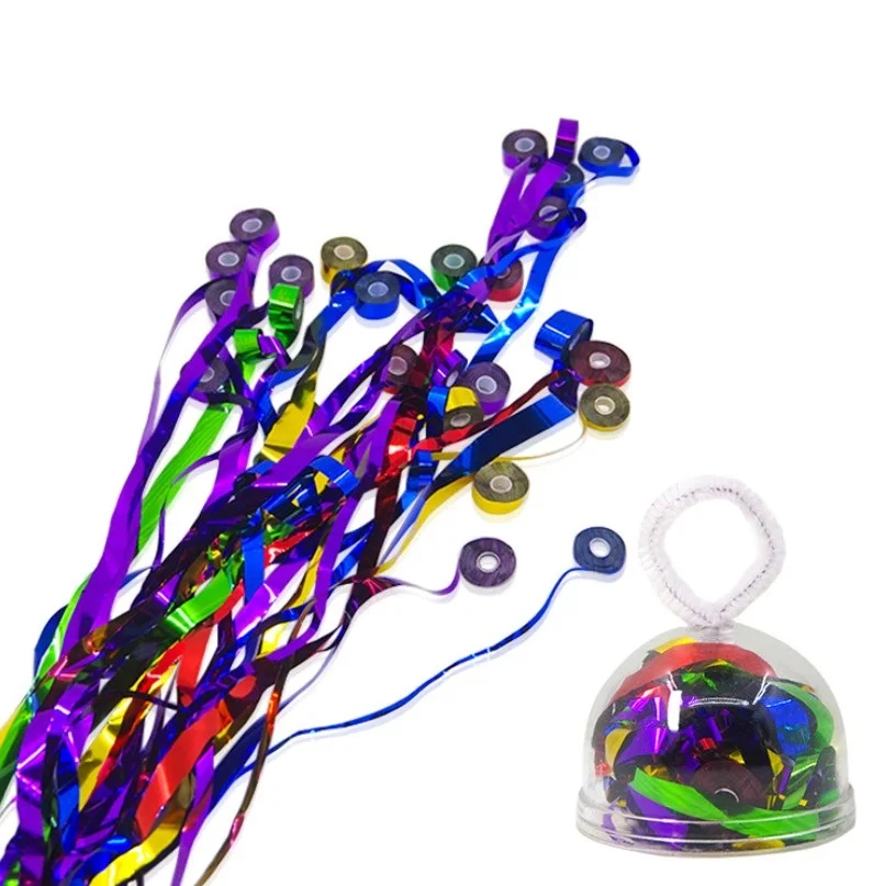

1set 20 Strands Hand Throw Streamer(Color) Paper Spider Silk Magic Tricks Magician Stage Street Party Accessories Gimmick Comed