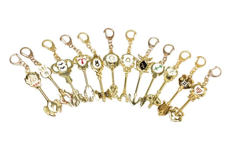 Fairy Tail Zodiac Celestial Spirits Gold Keys Fairy Tail Zodiac Celestial Spirits Gold Keys