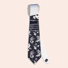 Модный повседневный мужской женский галстук британский жених Howtotie пленка и подвязка розы шейный платок
