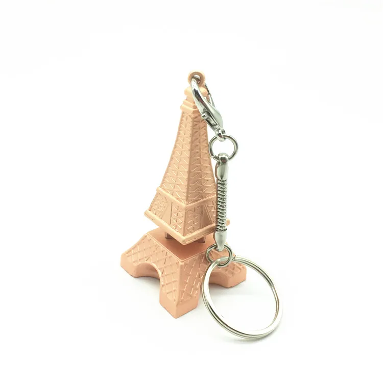 Hot Sale USB Flash Drive Metal Eiffel Tower Shape 4GB 8GB 16GB 32GB Usb Flash Memory Thumb Pendrives For Gifts+ Key Chain