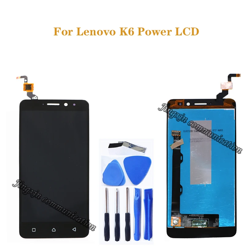 

5.0" for Lenovo K6 Power display sensor + touch screen digitizer for Lenovo K6 power K33a42 k33a48 mobile phone repair parts