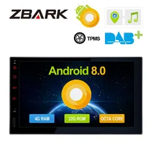 2 Din 7 Android 8 0 Octa Core 4G RAM Universal font b Car b font