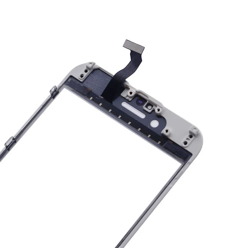 Touch Screen Digitizer Frame For iPhone 5 5s 6 plus 6S Touchscreen Front Touch Panel Glass Lens 6p 6s Phone Accessories + film - Image 3