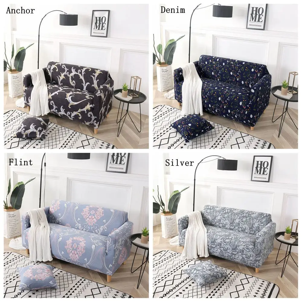 printed couch cover