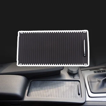 

Center Console Water Cup Holder ABS Durable Black Panel Roller Cover Cap for Mercedes Benz W204 W212