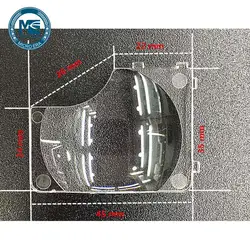 Пластиковое стекло для проектора оптические линзы линзой для NEC LT25 LT30 LT35 LT37 проекции зеркало