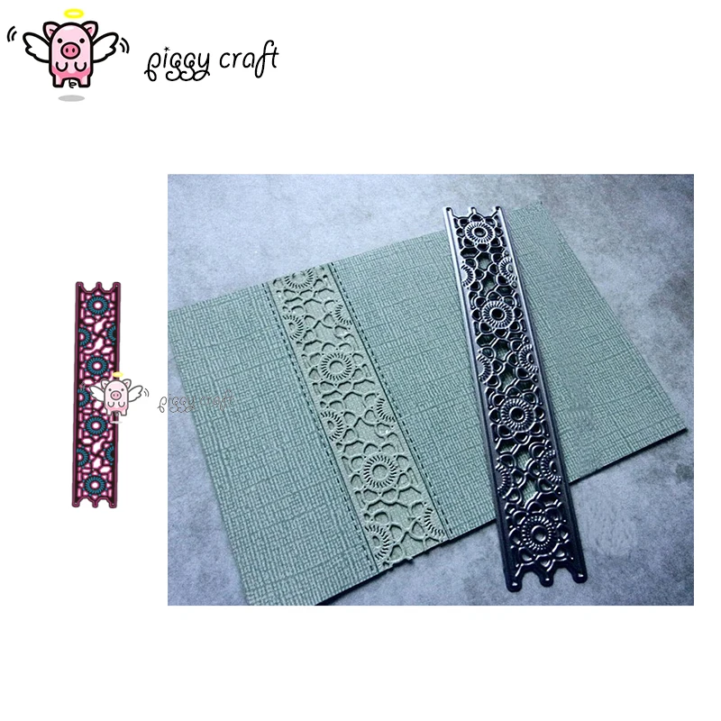 

Piggy Craft metal cutting dies cut die mold Lace Scrapbook paper craft knife mould blade punch stencils
