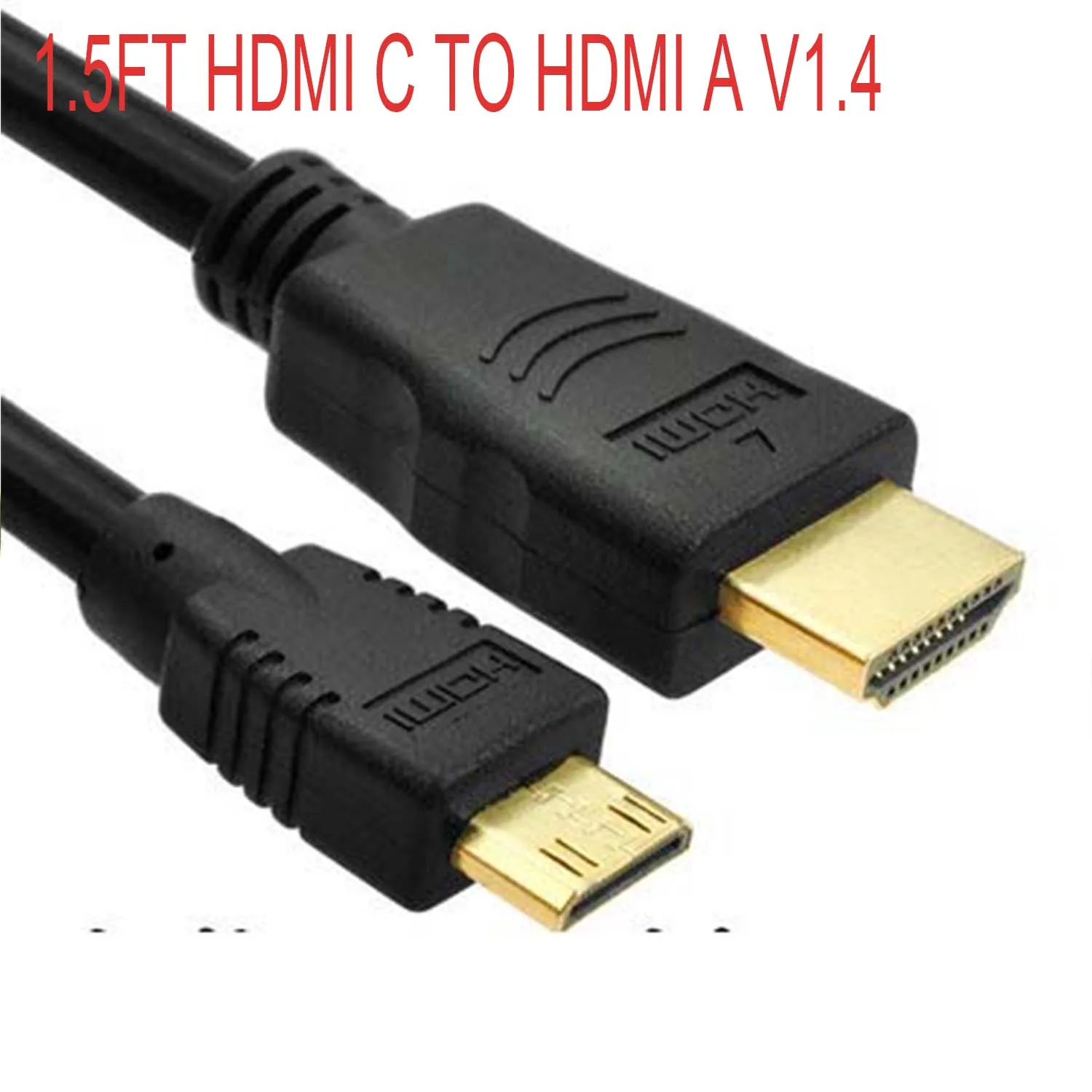 Mini HDMI C male TO A v1.4 HD аудио видео кабель для планшета Coby Kyros MID1048 MID1065|Кабели передачи