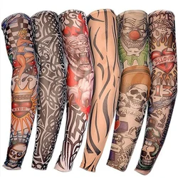 Ciclismo de Verano Deportes Mangas de Tatuaje Uv Mangas de Brazo Frío Ciclismo Correr Unisex Brazo Deportivo Elástico Mangas de Manga Calentadores de Brazo Ciclismo de Verano Deportes Mangas de Tatuaje Uv Mangas de Brazo Frío Ciclismo Correr Unisex Brazo Deportivo Elástico Mangas de Manga Calentadores de Brazo