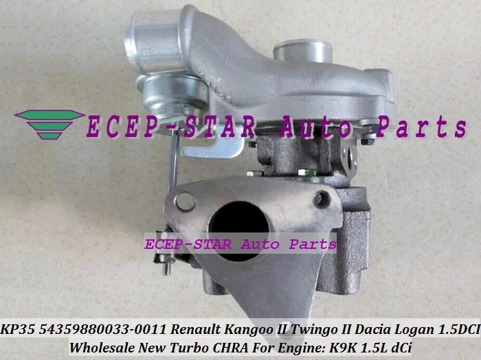 Турбокомпрессор KP35 54359880011 54359880033 8200507852 Tubrine для Renault Kangoo II Twingo Dacia Logan 04 K9K 1 5 л