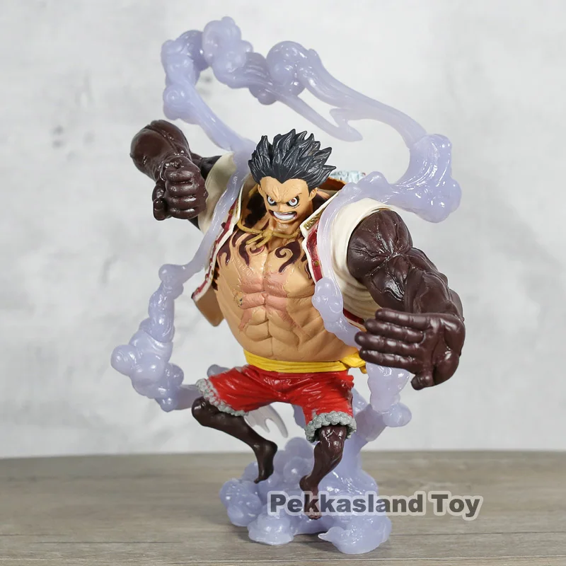 Слитная обезьянка D Luffy король художника бандо человек в связке ПВХ фигурка
