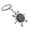 Vintage Compass with Beer Opener Key Chains Rings Mens Silver Color KeyChains Car Bag Pendant Keyring Key Holder Gift Jewelry ► Photo 2/6
