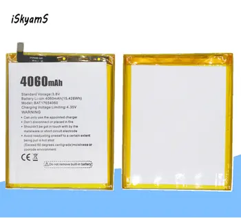 

iSkyams 10pcs/lot 4060mAh BAT17654060 Mix2 High Quality Replacement Battery For Doogee Mix 2 Mobile Phone Batteries