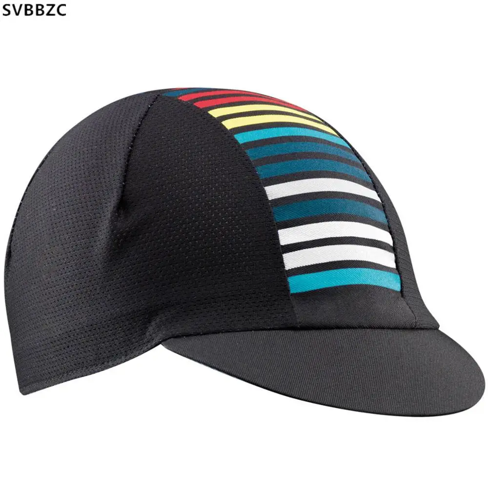 

2019 Sport Cycling Caps Sunproof Team Bike Caps Men Women Polyester Cycling Hat Men Breathable Quick-Dry Bicycle Cap