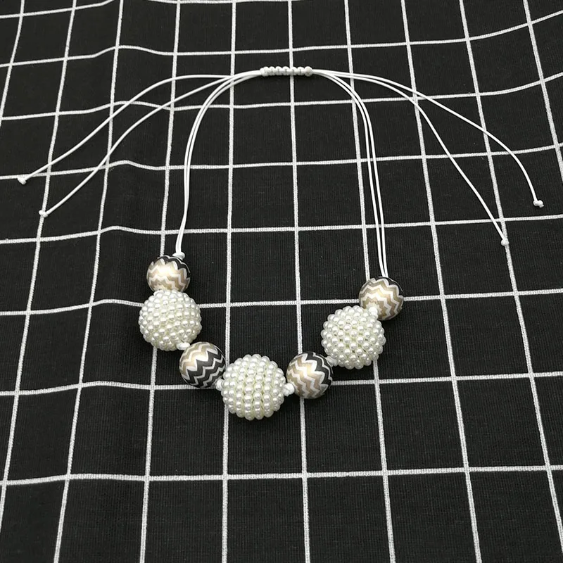 Dandie стиль ручной работы шаблон бусы ожерелье для женщин, колье массивное ожерелье