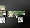 Home return Button for Samsung A300F,A300FU Galaxy A3(microphone,charge connector,headphone connector,with components,REV 0.1 ► Photo 3/3