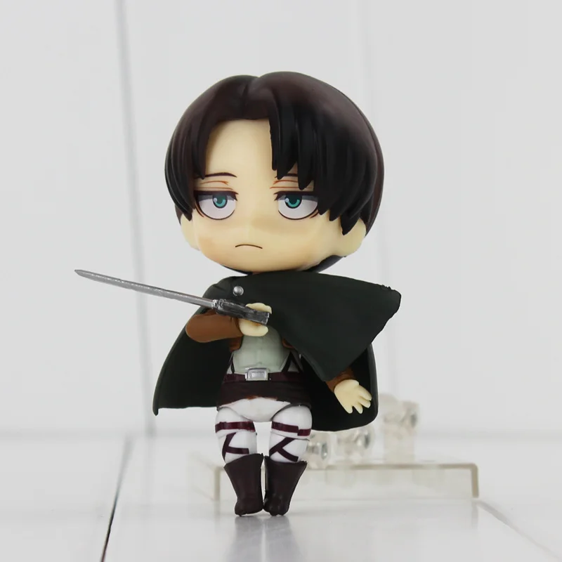 Skup Atak na tytana Shingeki no Kyojin harcerstwo Levi Rivaille PVC zabawka z kolekcji figurek akcji 10cm