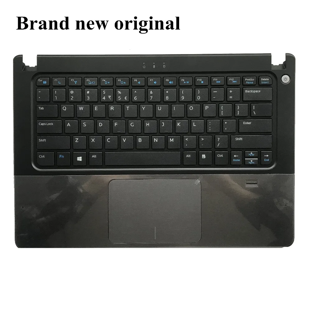 Новый для DELL VOSTRO V5470 ноутбук Топ чехол с клавиатурой черный Сенсорная панель US