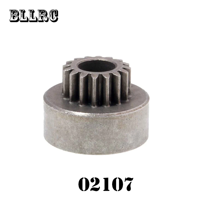 

RC car 1/10 HSP 02107 Clutch Bell Single Gear 16T For 1/10 RC Model Car Monster Bigfoot Truck 94188 94108