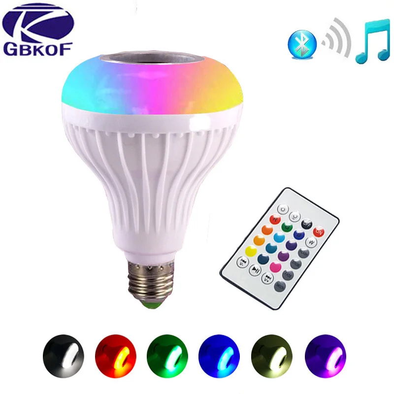 E27 E14 Светодиодная лампа RGB 110 В 220 3 Вт 5 10 15 RGBW RGBWW с регулируемой яркостью Лампочка