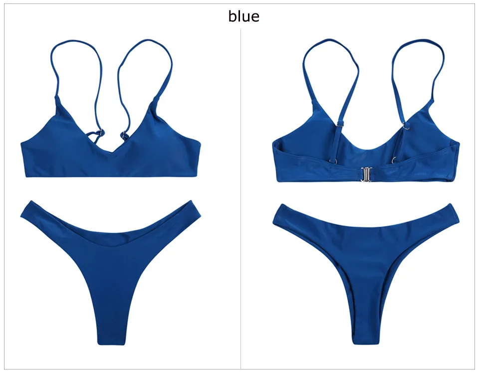 016 blue bikini