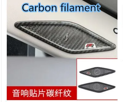 Special for Volkswagen LAVIDA plus speaker frame interior modification assembly audio sequins car decoration - Color Name: 2018 LAVIDA plus
