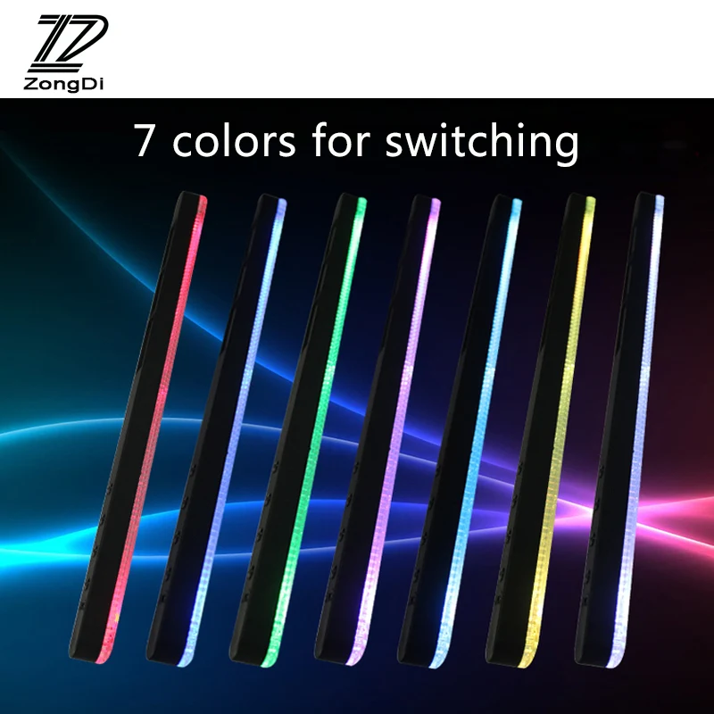 

ZD 1X Car window solar atmosphere light Adjustable and colorful For BMW e46 e36 e60 Honda civic fit Peugeot 307 407 Accessories