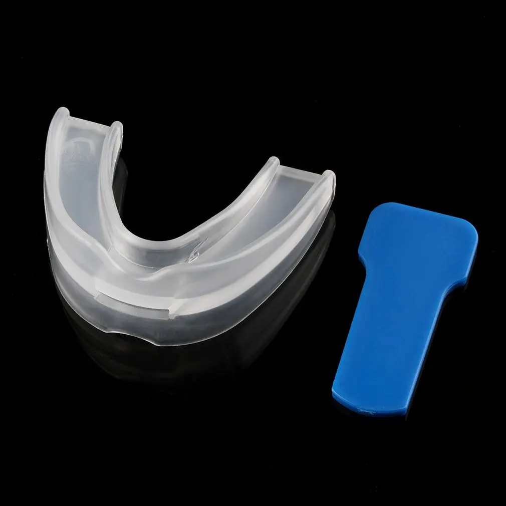 

Mouth Guard Stop Teeth Grinding Anti Snoring Bruxism With Case Box Sleep Aid RJ99