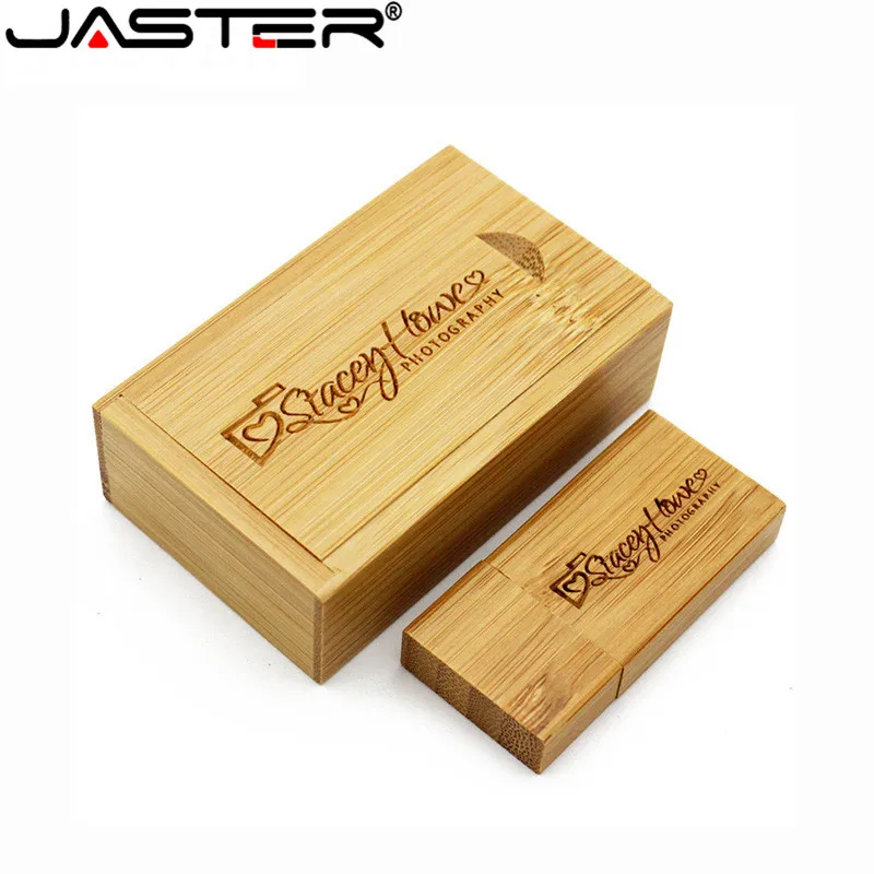

JASTER Carbonized bamboo usb flash drive 4GB 8GB 16GB 32GB USB 2.0 flash drive memory Stick pendrive (Over 5pcs Free Logo)