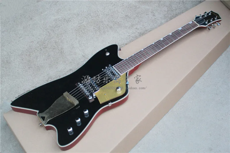 

Factory Custom Shop Firehawk Black & White Gretsch G6199 Billy-Bo Jupiter Standard Electric Guitar