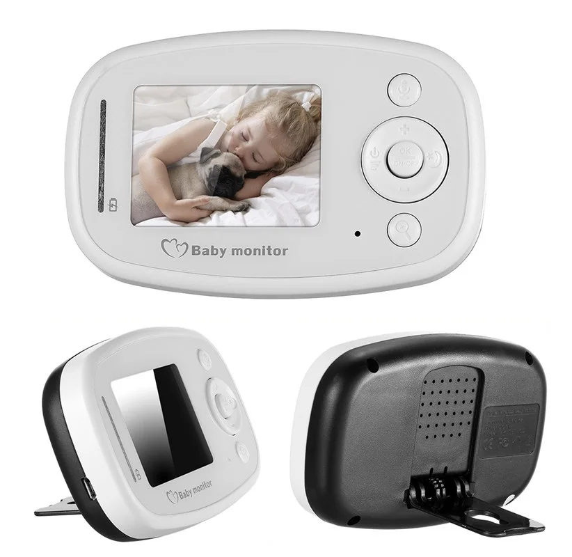 babykam niania elektroniczna baby monitor 2.4 inch LCD IR Night Light vision Intercom Lullabies Temperature Sensor niania kamera babykam niania elektroniczna baby monitor 2.4 inch LCD IR Night Light vision Intercom Lullabies Temperature Sensor niania kamera