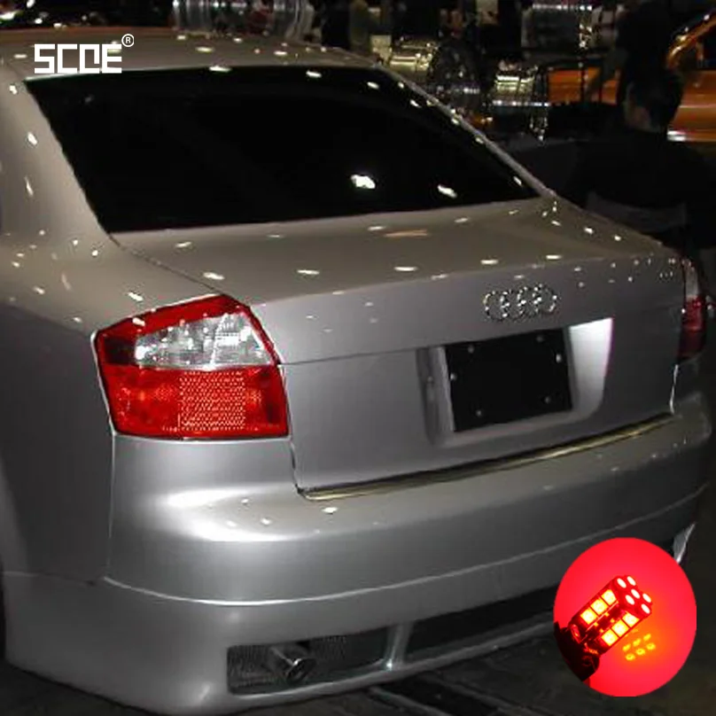 

For Audi A2 A4 (B6) A6 A6/S6with Xenon SCOE 2015 2X 30SMD LED Brake /Stop /Parking Rear /Tail Bulb /Light Source Car Styling