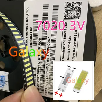 

1000PCS LIGHT FOR JUFEI LED Backlight 7020 3V 54LM Cool white LCD Backlight for TV TV Application 01.JT.7020BPW1-C-N