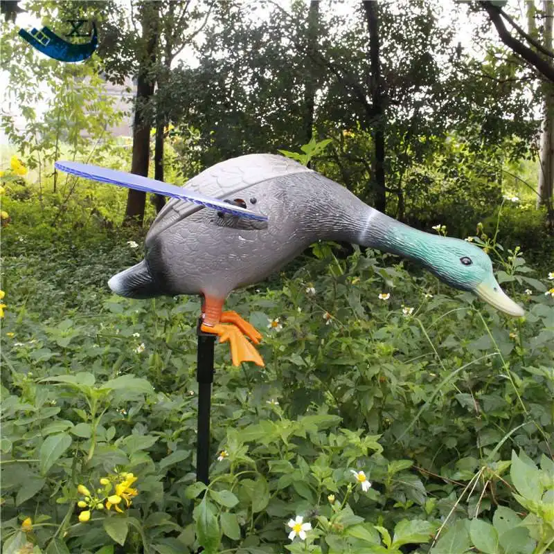 Russia Decoy For Duck Hunting Outdoor Remote Control 6V Plastic Green Head With Magnet Spinning Wings From Xilei | Спорт и