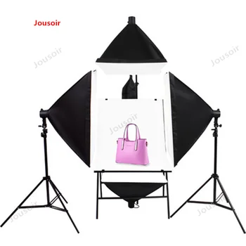 

Small studio set lighting lamp softbox photographic lamp still life shooting table light kit photo lamp photography CD50 T03