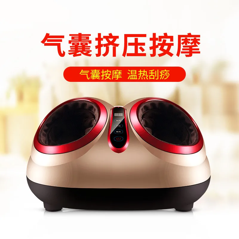 4D ножная терапия машина массажное устройство для ног акупунктурные тапочки автоматические стопы массажер, нагрев шиацу средства ухода за кожей стоп-компрессионный Давление спа