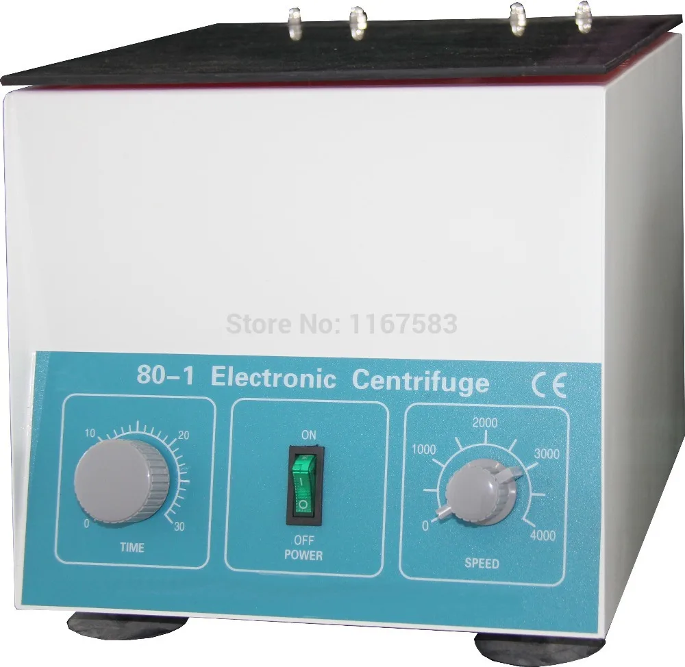 

80-1 Desktop Electric Medical Lab Centrifuge Laboratory Centrifuge 4000rpm CE 6 x 20ml