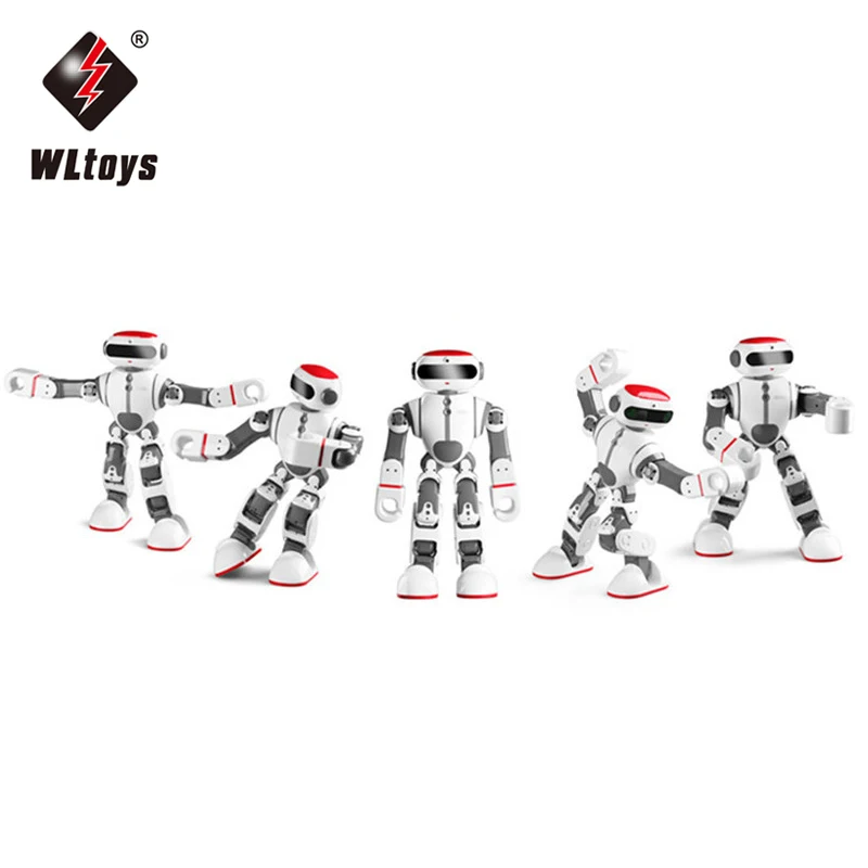 origial WLtoys F8 Dobi Intelligent Humanoid RC  Robot Voice Control RC Robot with Dance/Paint/Yoga/Tell Stories RC Toy Model