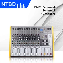 NTBD для выступлений на сцене в стиле «хип-хоп» профессиональный звуковой микшер 6/8/12 дорога с производит балансовый профессиональный миксер Беспроводной микрофон