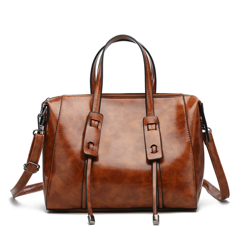 

NEW Fashion Casual Tote Genuine Leather Women Bags Handbags women Famous Brands Fashion Shoulder Bag Ladies sac Messenger C775