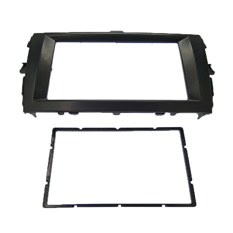 

2DIN Car Refitting Radio Stereo DVD Frame Fascia For Toyota Corolla(08~10) Dash Panel Installation Kits Black