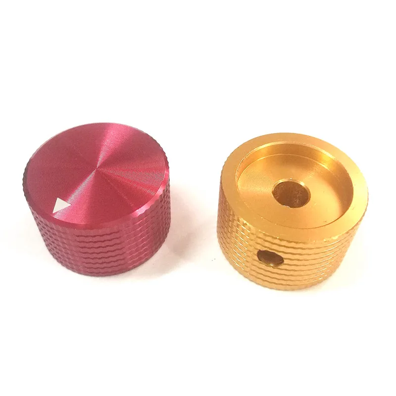 

Aluminum Audio Amplifier Diameter 25MM 15.5MM Potentiometer Knob switch 10PCS