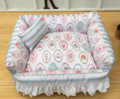 Best New soft and comfortable wear resistant safety pet sofa bed can be removed and washed cotton pet dog bed